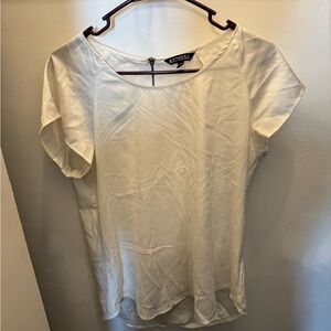 Express Women's Cream Blouse